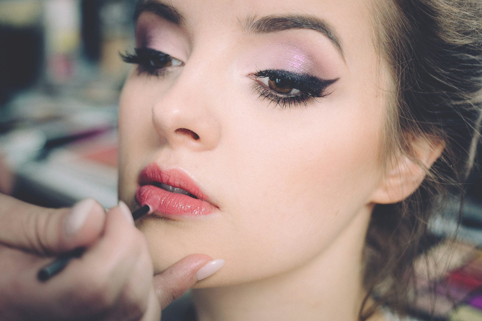 Visuel de démonstration : portrait beauté